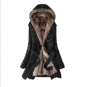 New Cute “Fur” Lined Winter Coat